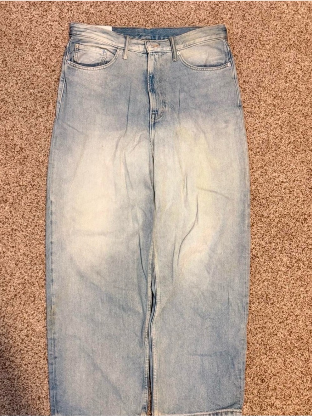 H&M Light Blue Straight Leg Women's Jeans